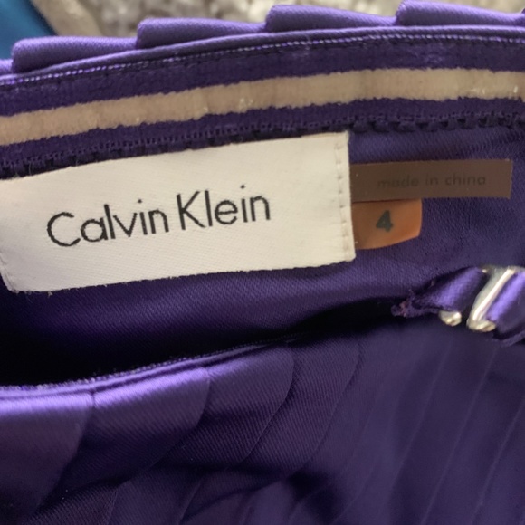 Calvin Klein Purple Dress with optional straps - Picture 3 of 3